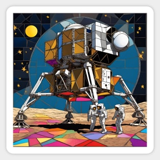 Lunar Base Sticker